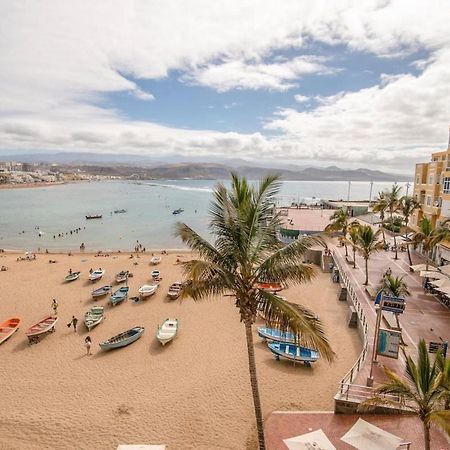 En Primera Linea De La Playa De Las Canteras Vista Al Mar Las Palmas / Gran Canaria Exterior foto