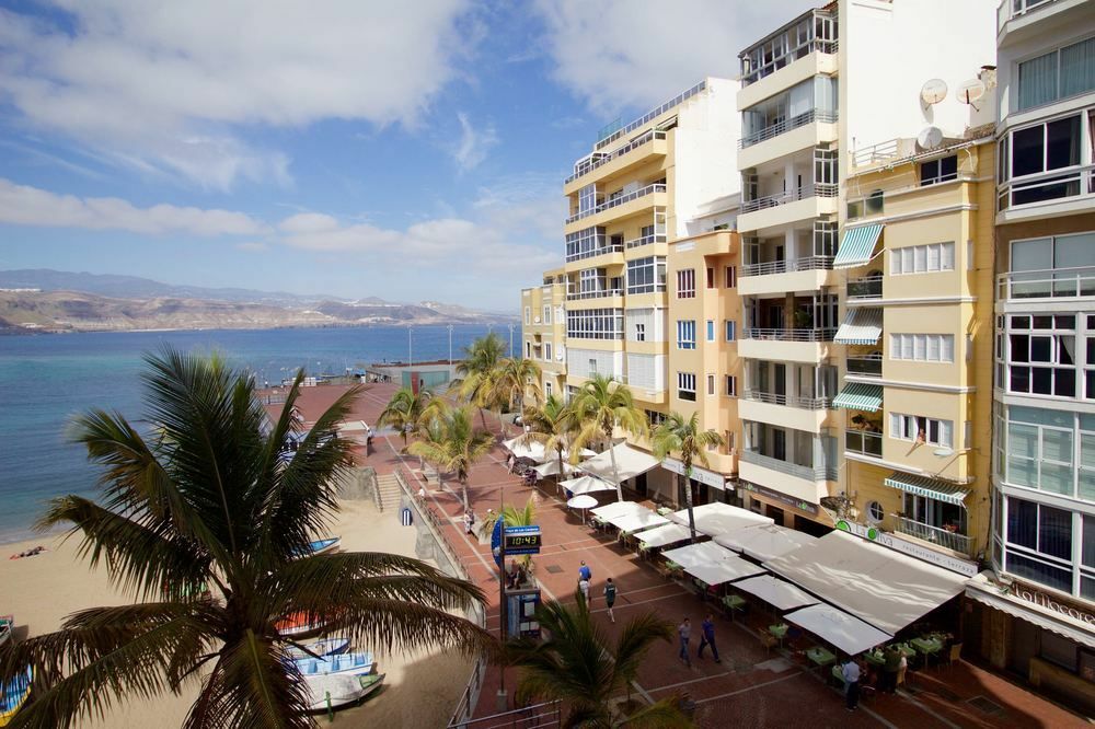 En Primera Linea De La Playa De Las Canteras Vista Al Mar Las Palmas / Gran Canaria Exterior foto